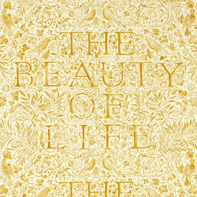 Morris & Co - The Beauty of Life Sunflo Emery Walkers House Wall