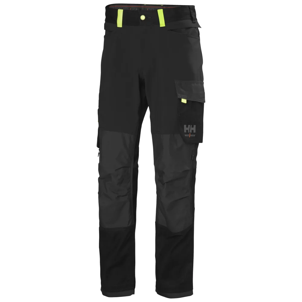 Helly Hansen Workwear Oxford 77395-999 Arbetsbyxa svart/mörkgrå C62