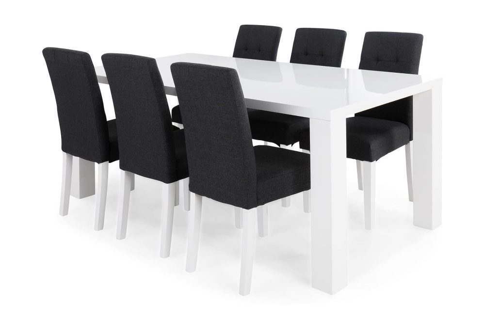 Cibus Matgrupp 180 cm med 6 Viktor Stol