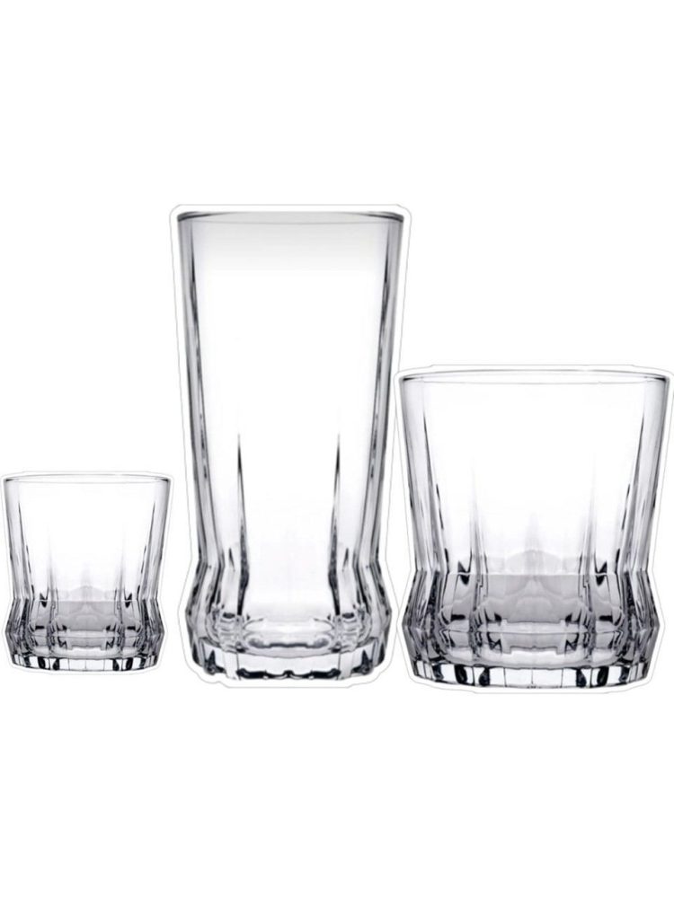 Aldren Glasservis (18 delar) 7x7x14 cm