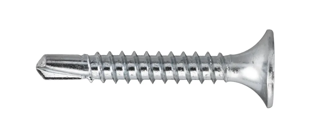FIXX 472608 Gipsskruv 3.5 mm, bandad, med borrspets, EFZ 42 mm, 1000-pack - Bild 2