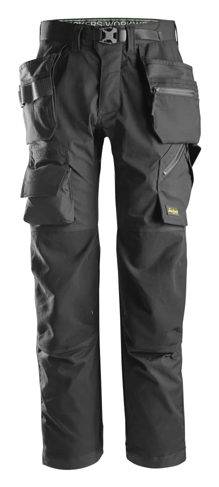 Snickers Workwear 6923 FlexiWork Arbetsbyxa svart Svart