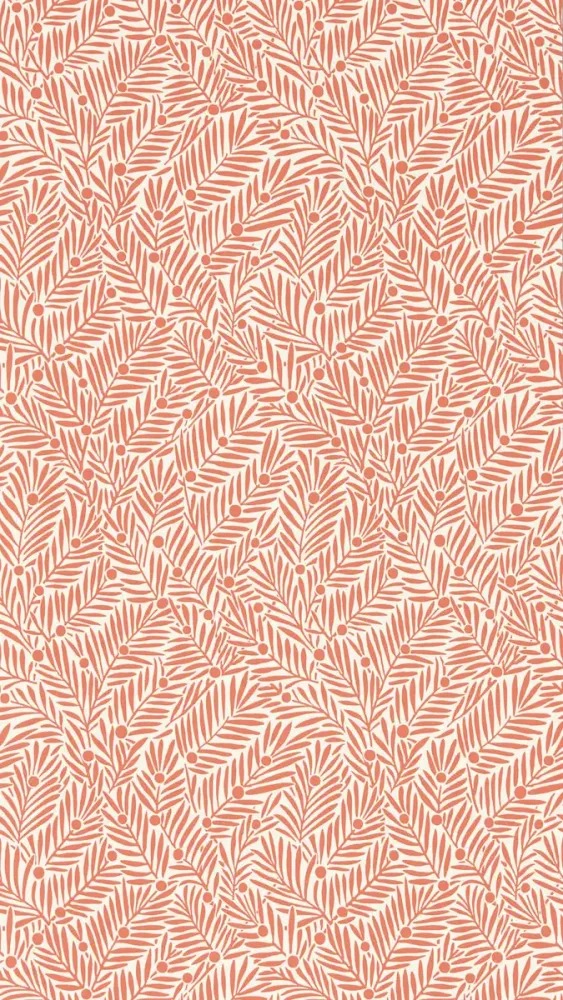 Morris & Co - Yew & Aril Watermelon Bedford Park Wallpapers