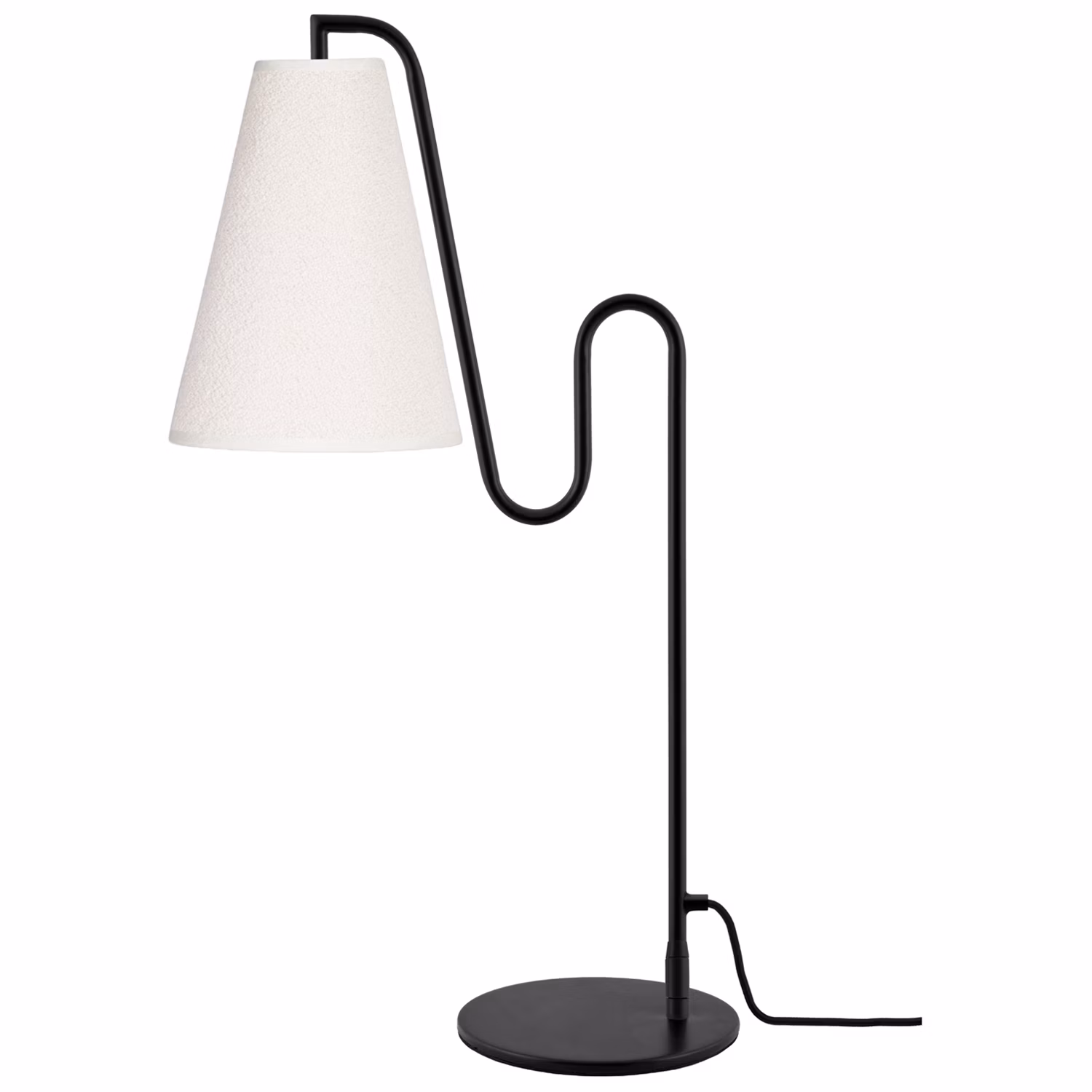 Lou Bordslampa, Svart / Vit