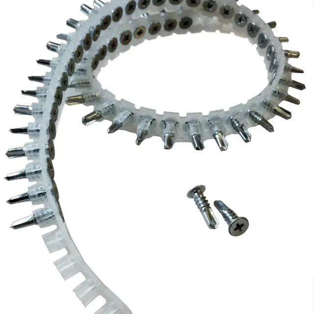Unite B08BAND Lättbyggnadsskruv rakbandad, 4,8X17 EFZ/PH2 1000-pack