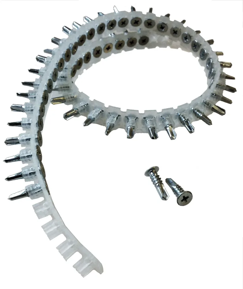 Unite B08BAND Lättbyggnadsskruv rakbandad, 4,8X17 EFZ/PH2 1000-pack