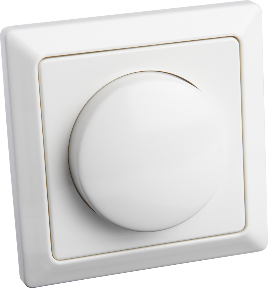 DIMMER INFÄLLD TRYCK/TRAPP VIT 20-300W POLARVIT ATIA EL TRAFO