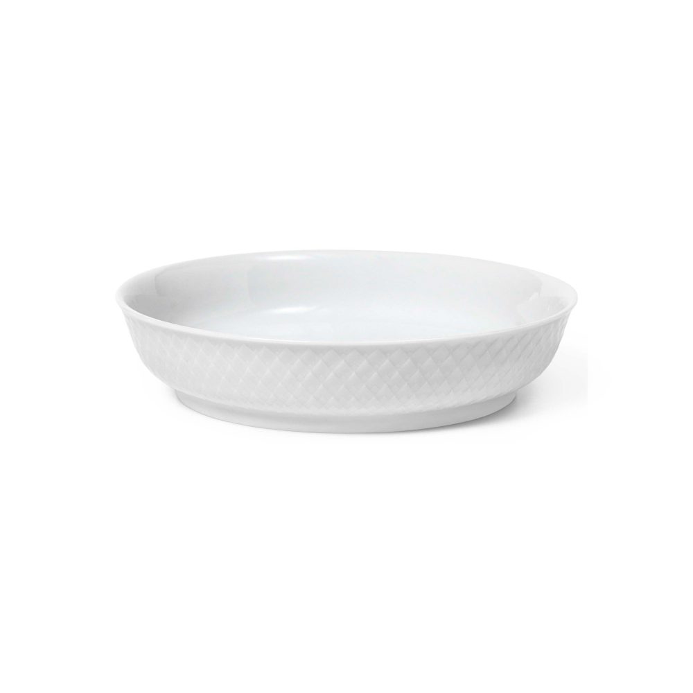 Rhombe desserttallrik Ø16 cm, Vit
