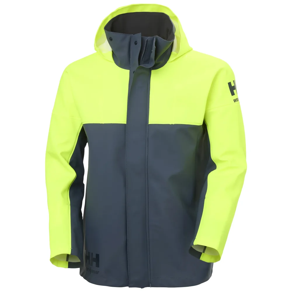 Helly Hansen Workwear 70293-365 Regnjacka Gul/Marin