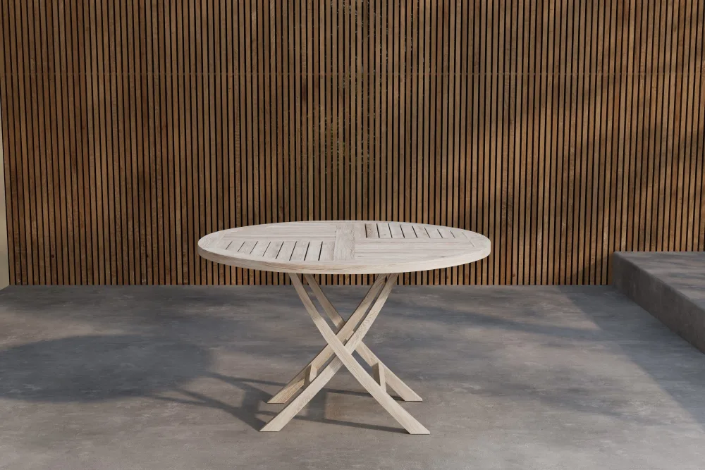 Venture Home Kenya Matbord ⌀120 cm Svart - Bild 2