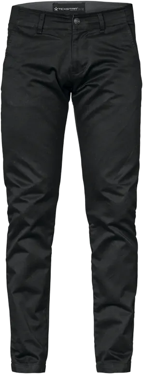 Texstar FP361990034DK Servicechinos svart 36/34