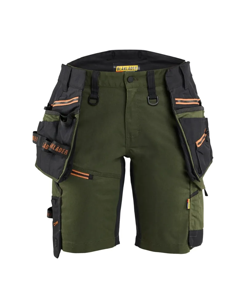 Blåkläder 717511494240C48 Shorts grön/rost Grön/rost - Bild 2