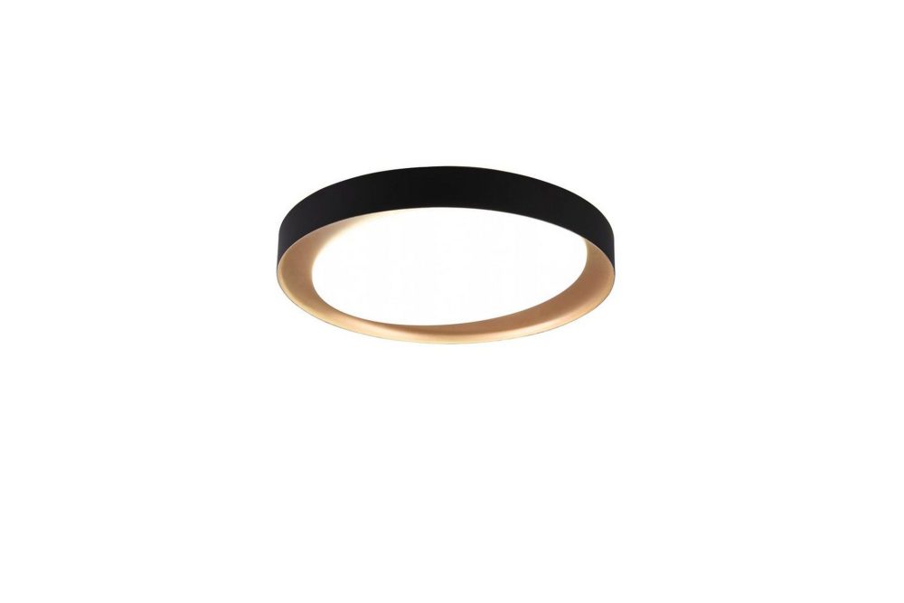 Taklampa TRIO Zeta Svart/guld