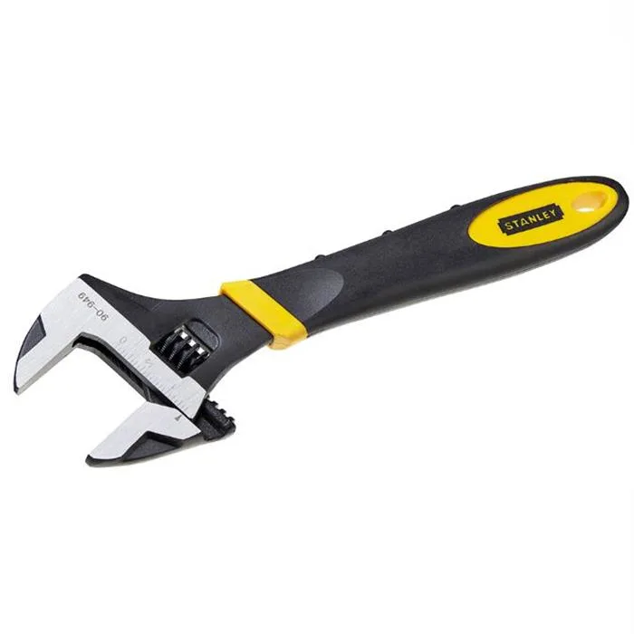 STANLEY 0-90-947 Skiftnyckel polerad kromfinish 150 mm