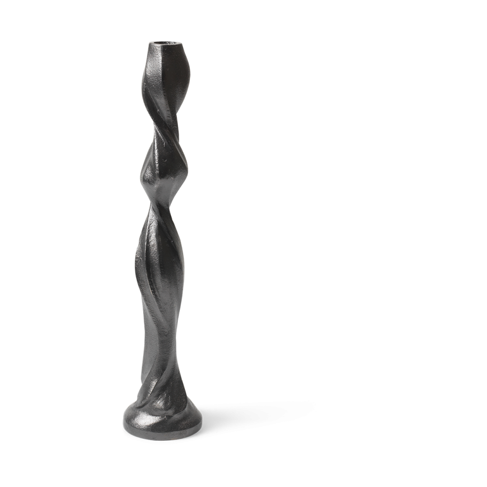 Gale ljusstake 38 cm, Blackened Aluminium