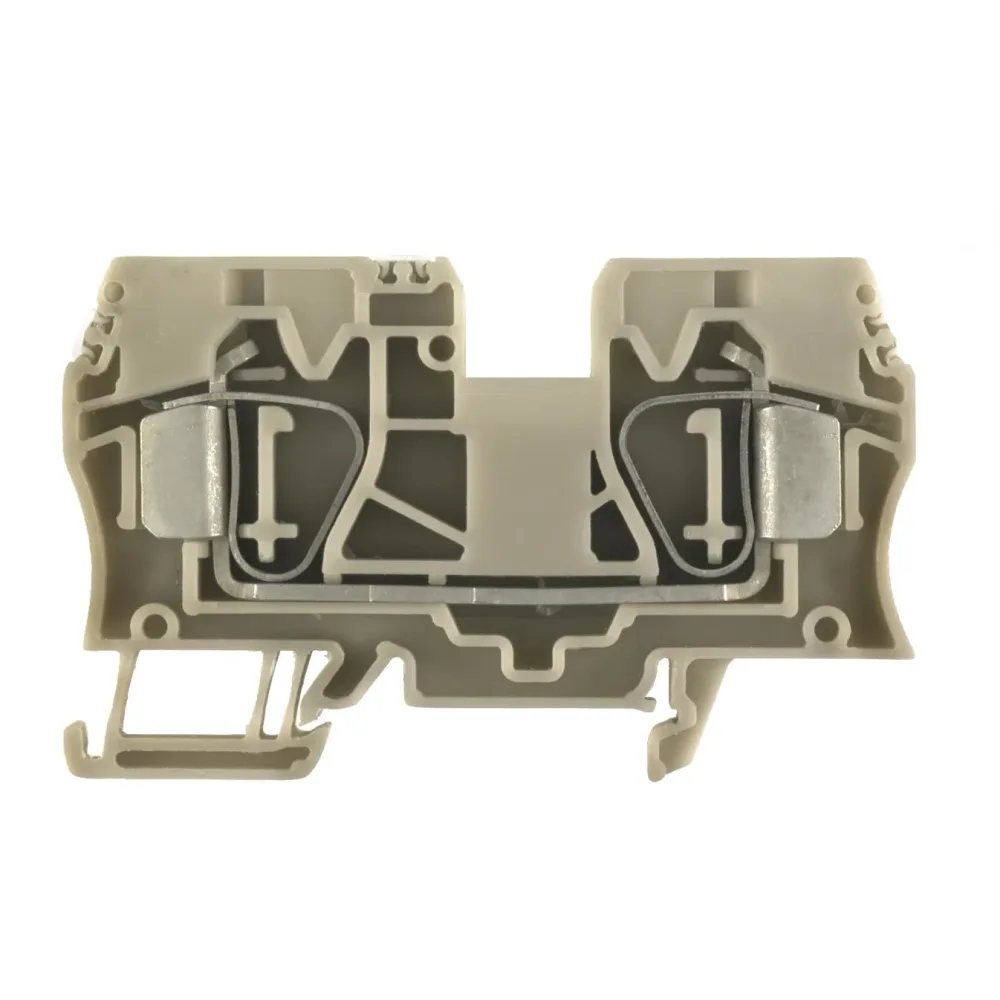 Weidmüller ZDU 10 Genomgångsradplint beige, 1.5-16 mm², 57 A