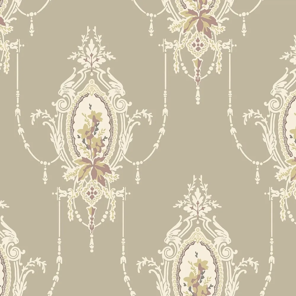 Duro Edsbyn 518-02 Tapet Gammelsvenska Klassiker 1850-1950 Beige - Bild 2