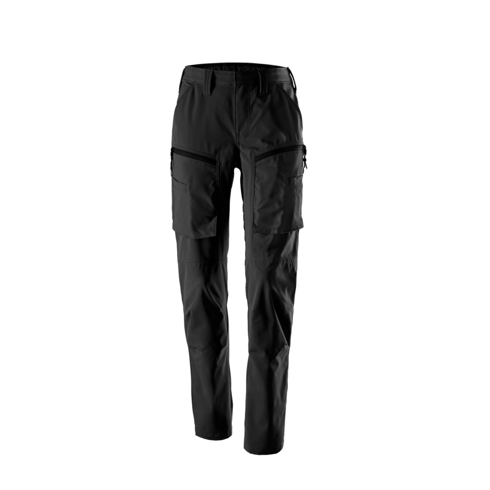 STRETCHBYXA SERV SW DAM SVART STL 52