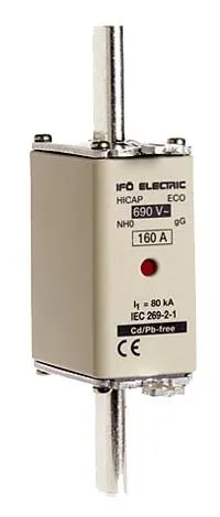 Ifö Electric Eco gG Knivsäkring 500V, strl 0 125A, 3-pack