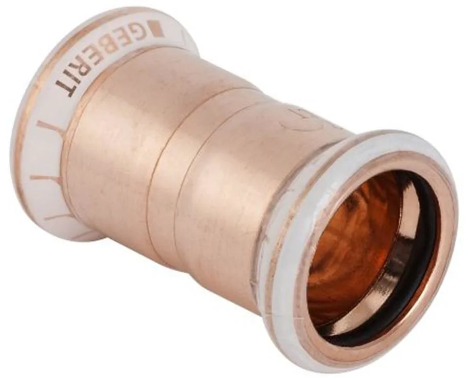 Geberit 1768102 Muff pressas med M-backar 15 x 15 mm