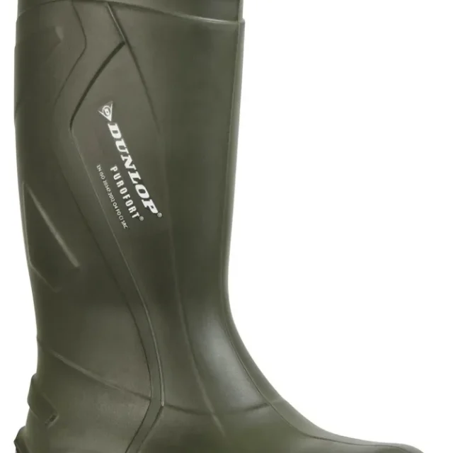 Dunlop D760933 Gummistövel grön, Purofort+, PU 41