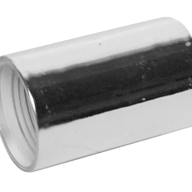Faluplast 2910384 Skarvmuff 2-muff, förkromad 40 mm