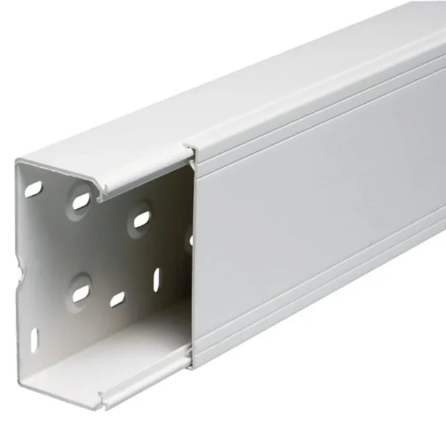 Schneider Electric 5427000 Matarkanal 2,5 m, PVC, vit 40 x 40 mm