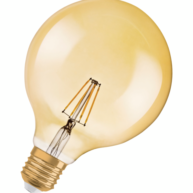 LED OSRAM LAMPA VINTAGE GLOBE 650LM, 824 FIL