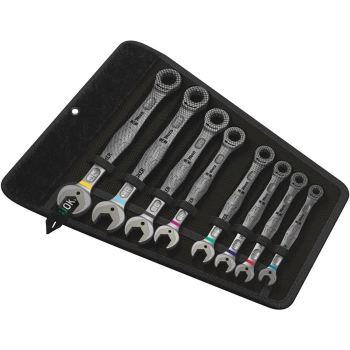 Wera Joker 020012 U-ringspärrnyckelsats 8 delar, tum