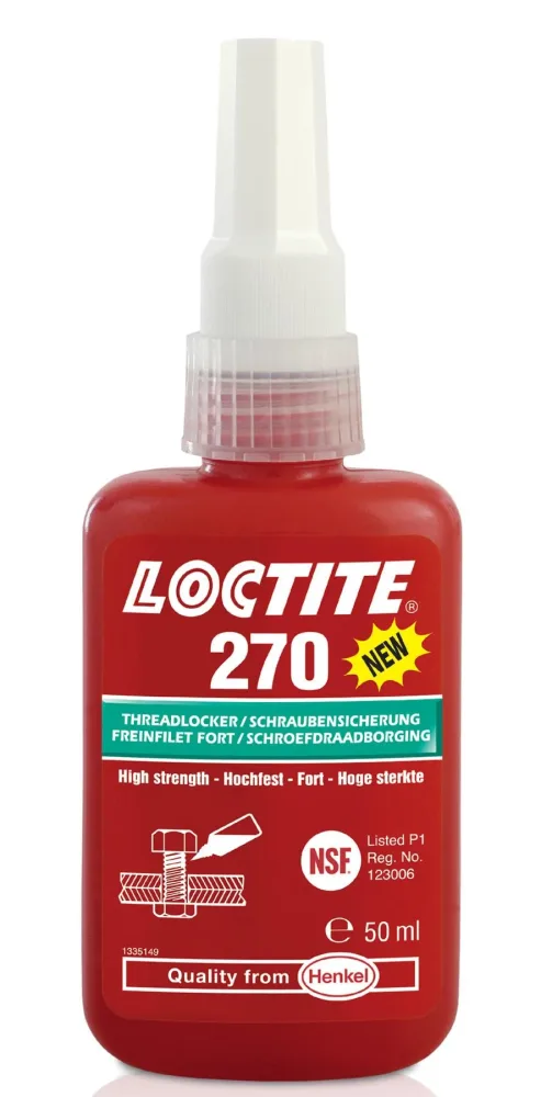 Loctite 270 Gänglåsning hög styrka 50 ml - Bild 2