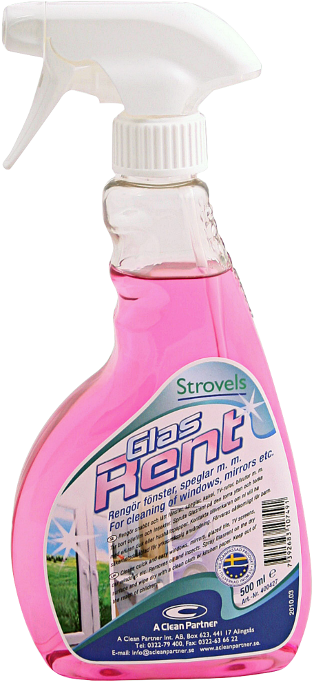FÖNSTERPUTS SPRAY STROVELS 500ML