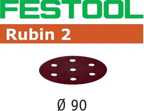 Festool STF RU2 Slippapper 90mm, 6-hålat, 50-pack P150 - Bild 2