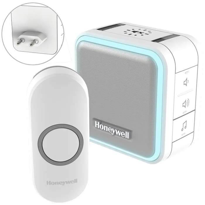 Honeywell Home DC515NP2 Dörrklocka trådlös, plug-in