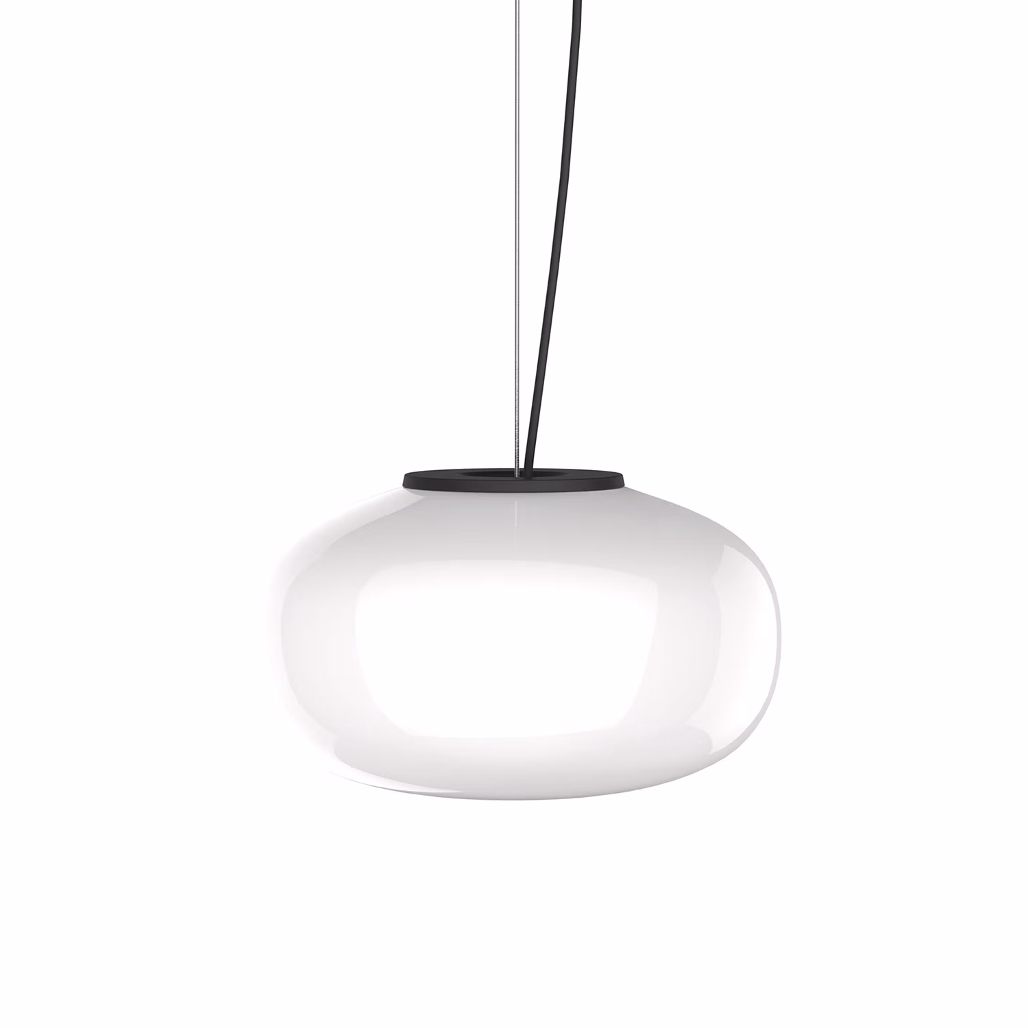 Karl-Johan Pendel 23 cm, Vit