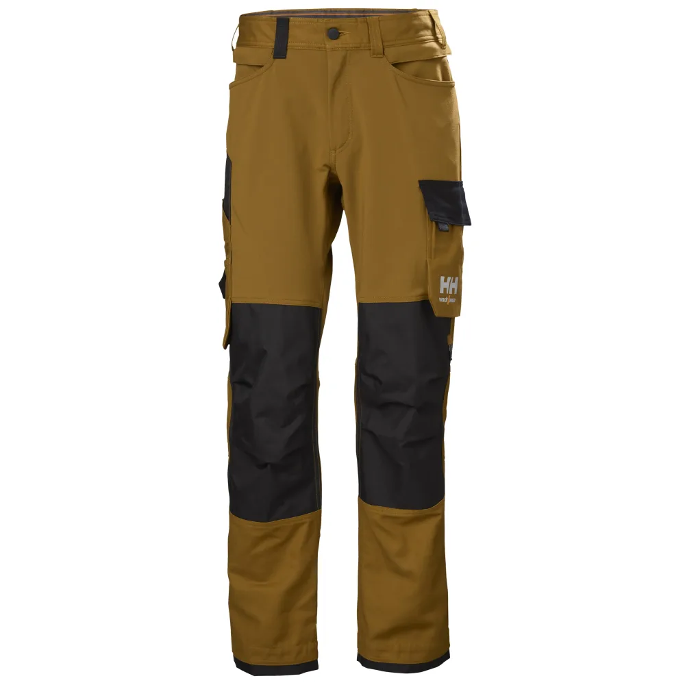 Helly Hansen Workwear Oxford 77395-759 Arbetsbyxa brun/mörkbrun D88
