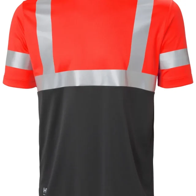 Helly Hansen Workwear Addvis 79254_269 T-shirt orange/svart, varsel M