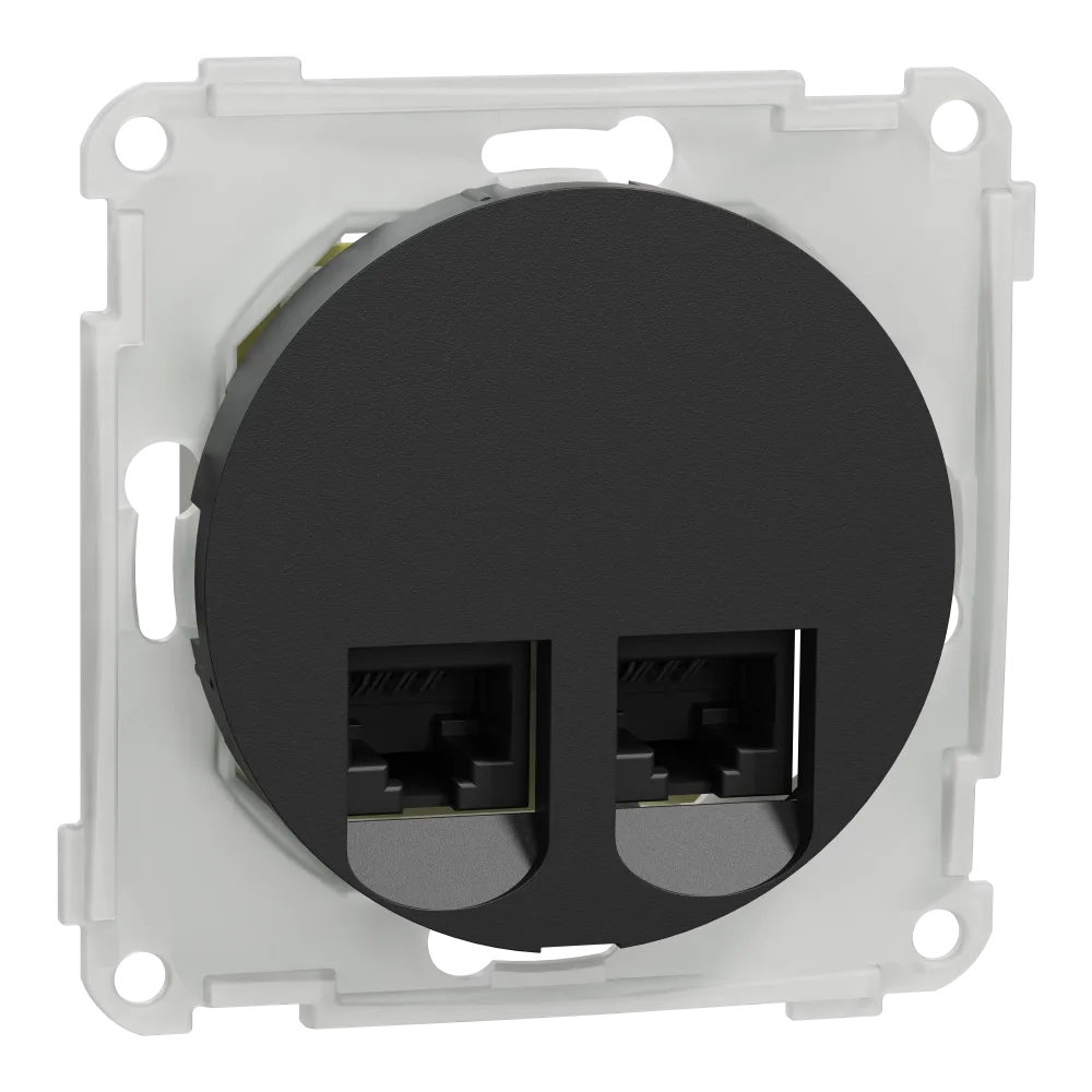 Elko EKO50116 Datauttag 2x8 Kat 6 UTP Svart - Bild 2