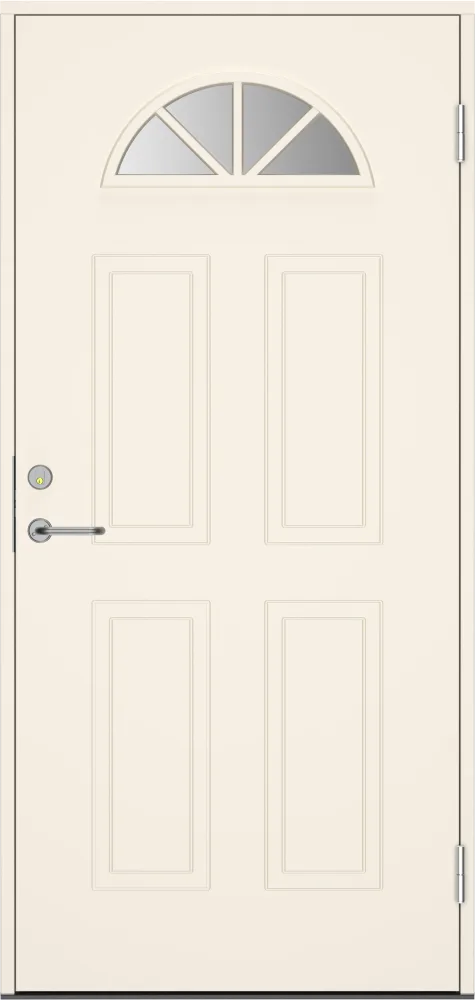 Swedoor C8013 Ytterdörr vit (S 0502-Y) 988x2080 mm