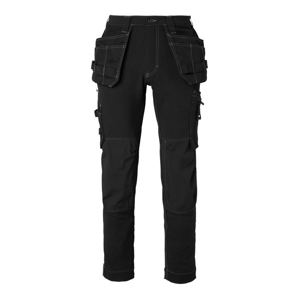 HANTVEKSBYXA TOP SWEDE 306 SVART C52, STRETCH