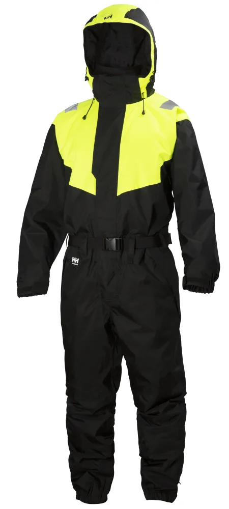 Helly Hansen Workwear Ebenholts Leknes Vinteroverall svart, med reflex Svart