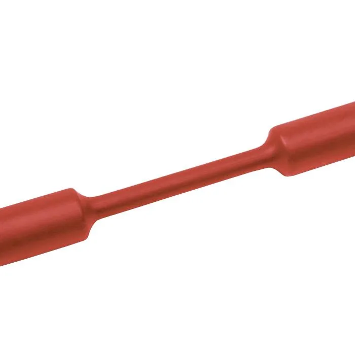 Hellermann Tyton TF31 Krympslang röd, 30 m 18/6 mm