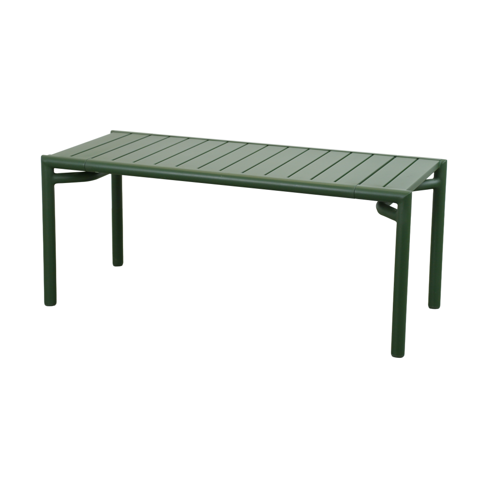 Bliss soffbord/bänk, Dark green, 107x39x44 cm