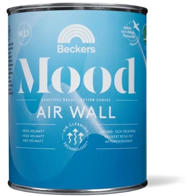 Beckers Mood Air Wall Väggfärg helmatt Valfri kulör