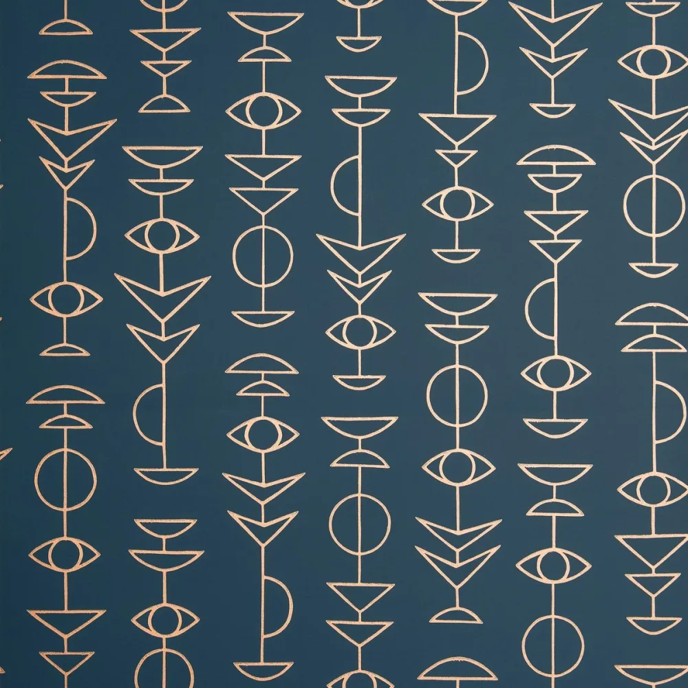 Seven Sisters Pendulum Deep Sea Misp1284 Mörkblå Tapet - Midbec | Stuvbutiken