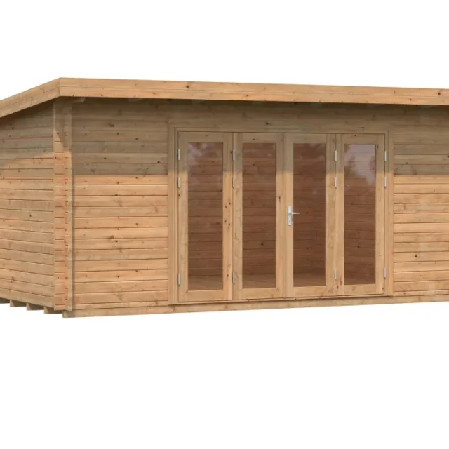 Palmako Lea Stuga 20,1 m²/inv. 19,4 m², brun impregnerad