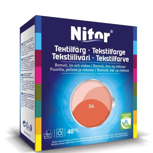 Textilfärg Korall 36