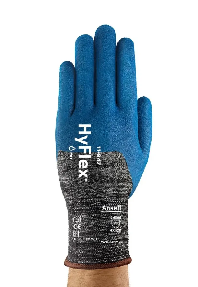 Ansell HyFlex 11-947 Skärskyddshandske polyuteran, ofodrad 10