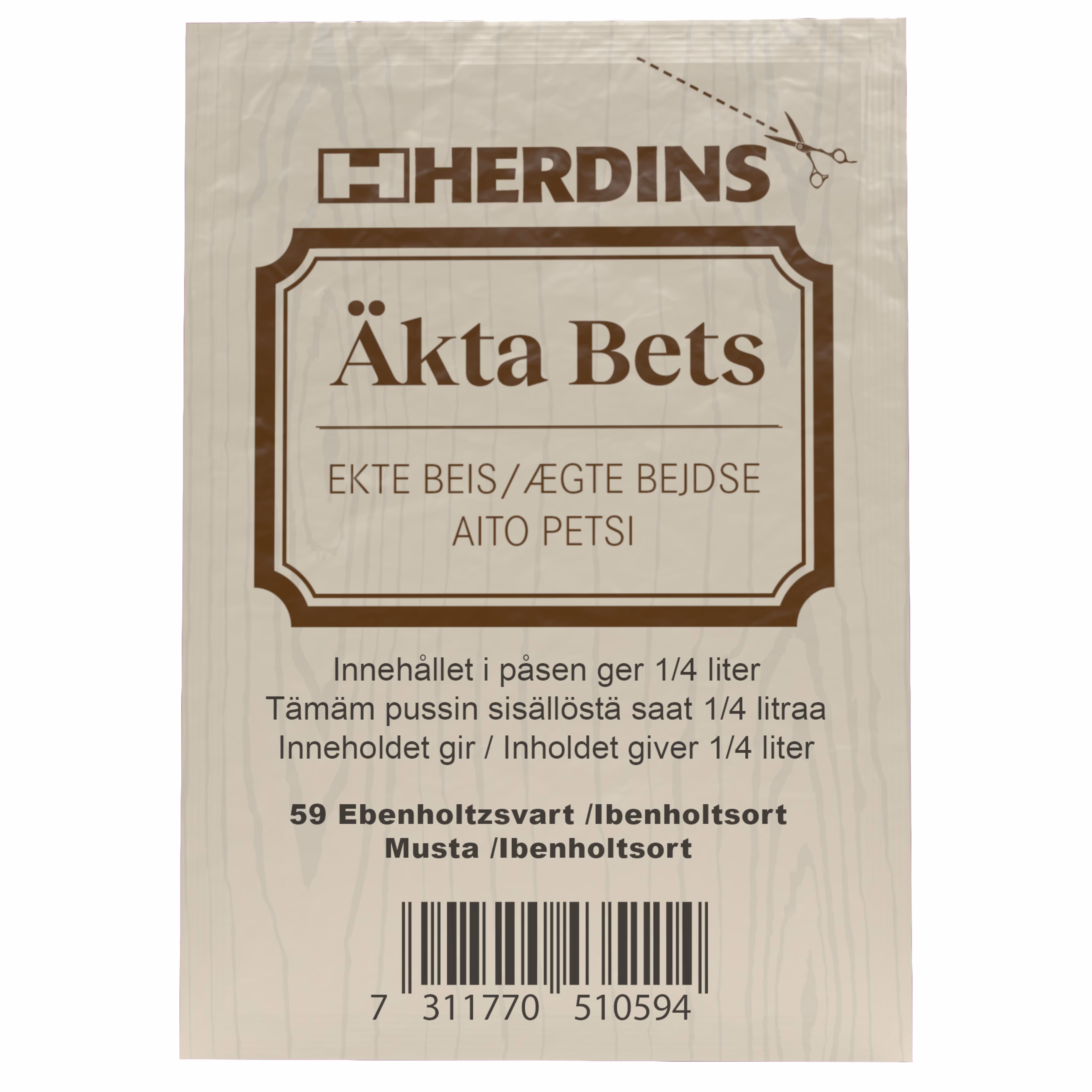Kjøp Herdins Herdins Äkta bets 59, Ebenholts