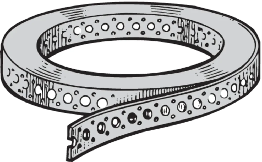ESSVE 396660508 Galvband förzinkat, 20 MY 13x0,7 mm, 10 m