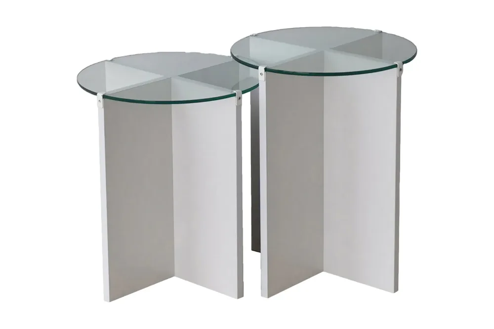 Teratio Satsbord 60x40x60 cm Runt